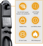 Electronic Door Handle Lockset 2018